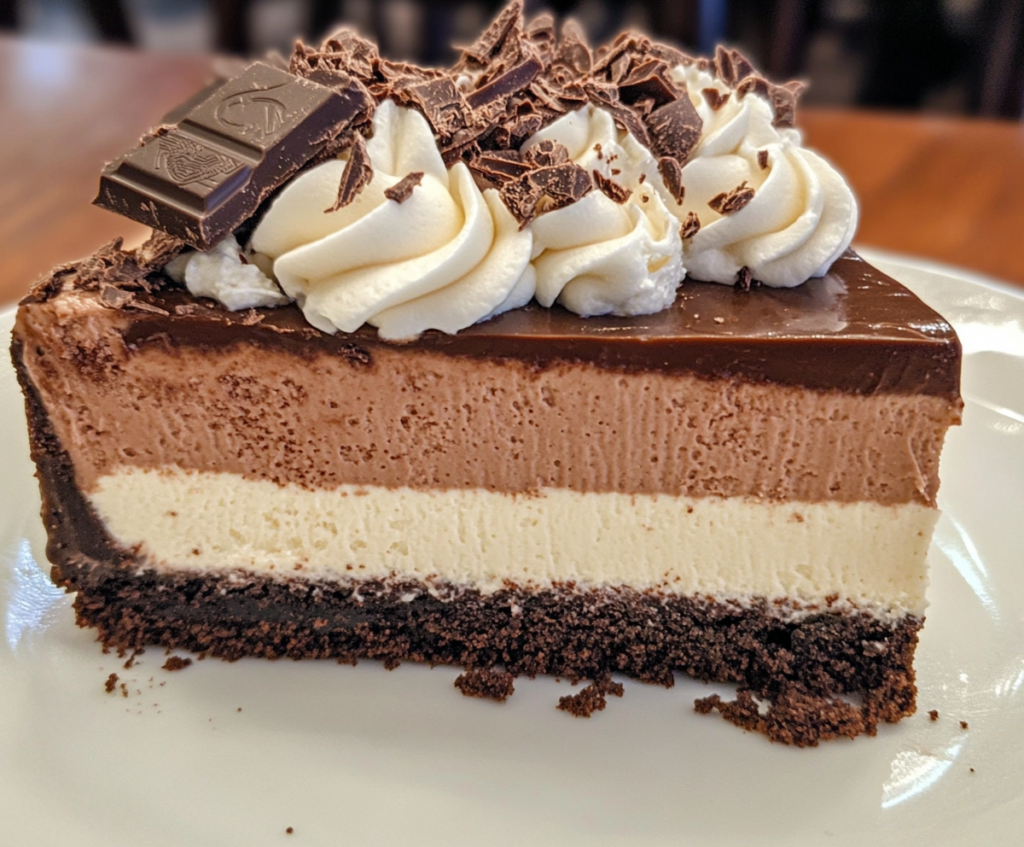 Triple Chocolate Cheesecake